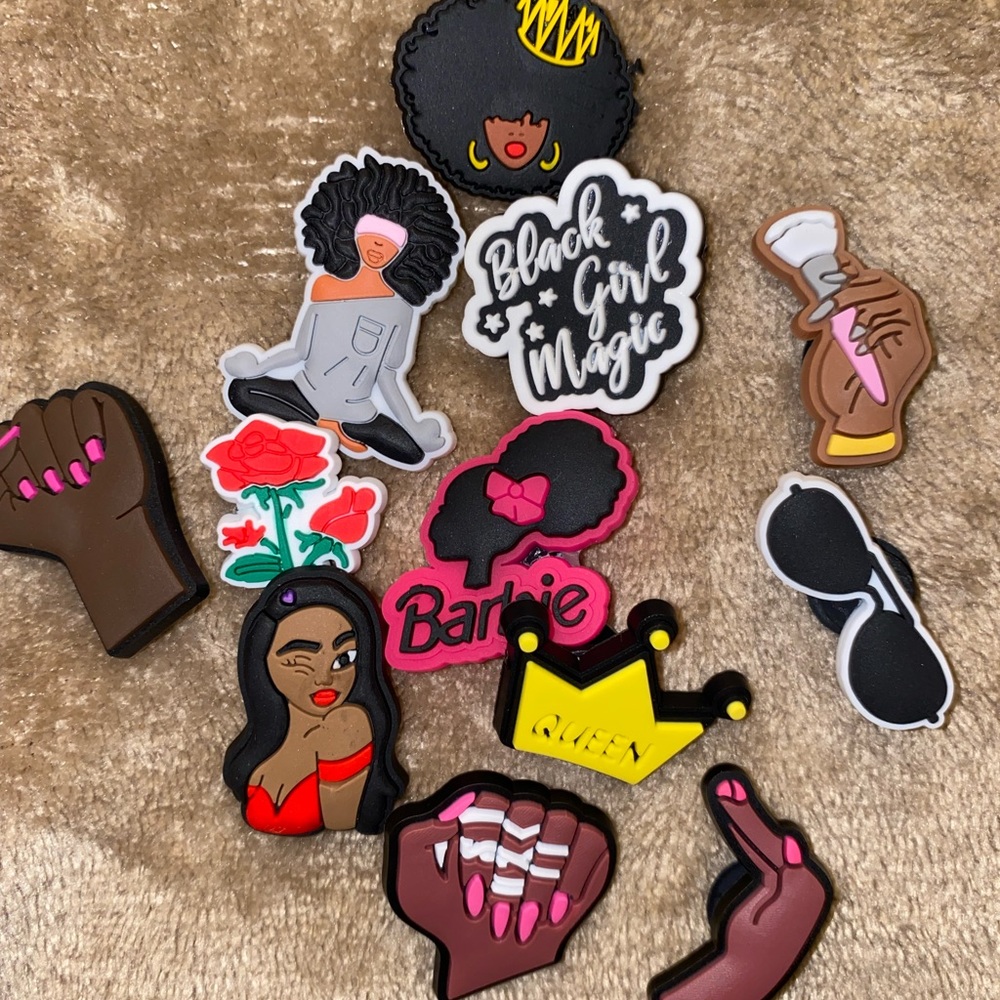 Croc Charms - Black Girl Magic